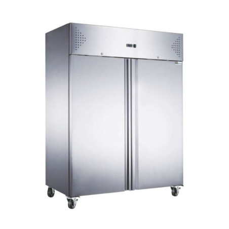 ARMOIRE RÉFRIGÉRÉE NÉGATIVE - INOX - 2 PORTE PLEINE - 1400 L - GN 2/1