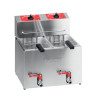 FRITEUSE ÉLECTRIQUE 2 X 7L  TURBO ENCASTRABLE GAMME HAUTE