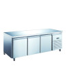 TABLE REFRIGÉREÉ POSITIVE -2°C/+8°C - 417L - 3P - SANS DOSSERET H85 CM