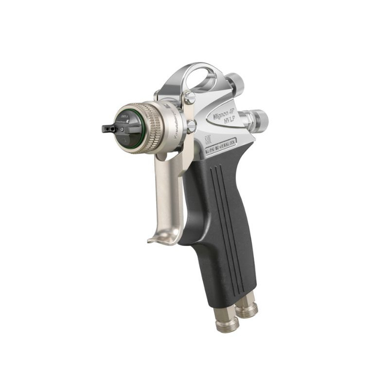 PISTOLET DE PULVÉRISATION MANUEL - INOX - PAR PRESSION -  MIGNON 4P HVLP