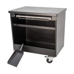 FOUR BARBECUE CHARBON INOX GN 1/1 60 KG/H - 90 COUVERTS