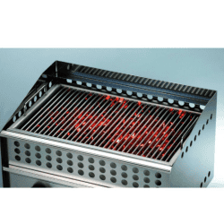 Wood steak grill gaz double -100 pièces/heures