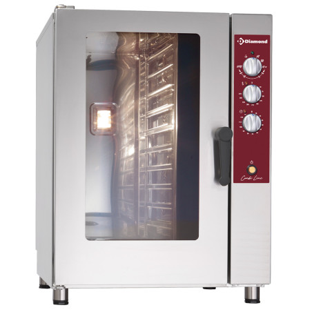 DIAMOND - Four électrique vapeur/convection, 10x GN 1/1
