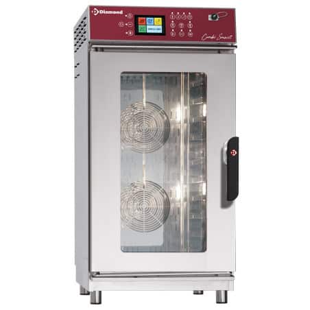 DIAMOND - Four vapeur/convection électrique, 11x GN1/1 Touch Screen + Auto-Cleaning
