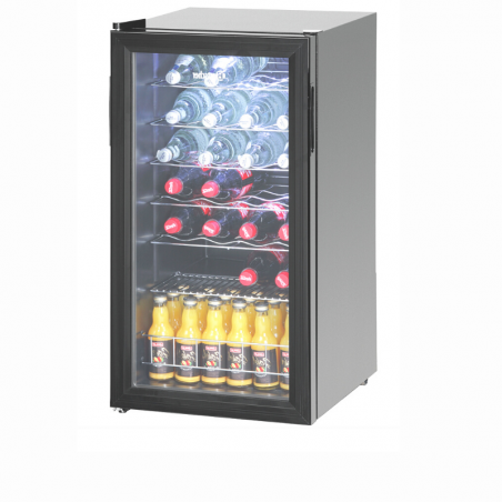 Réfrigérateur de boissons 43cm 88l statique noir 700182g BARTSCHER Pas Cher  