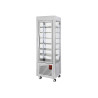 Vitrine panoramique, 5 grilles, 360 litres Inox