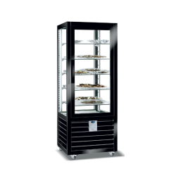 Vitrine chocolat vitrée +14 / +18°C - 360 litres - Profil carré