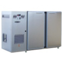 Unifrigor - Arrière-bar Inox - 223 litres - Série CLASSIC - Groupe logé - 2 petites portes pleines