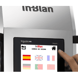 Machine automatique à churros avec coupeur