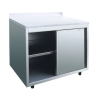 Meuble sur pieds comprenant 1 étagère intérieure