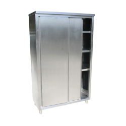 NOSEM - Armoire haute en inox - Hauteur 2000 mm - Profondeur 500 mm - Longueur 1600 mm - AH2016T