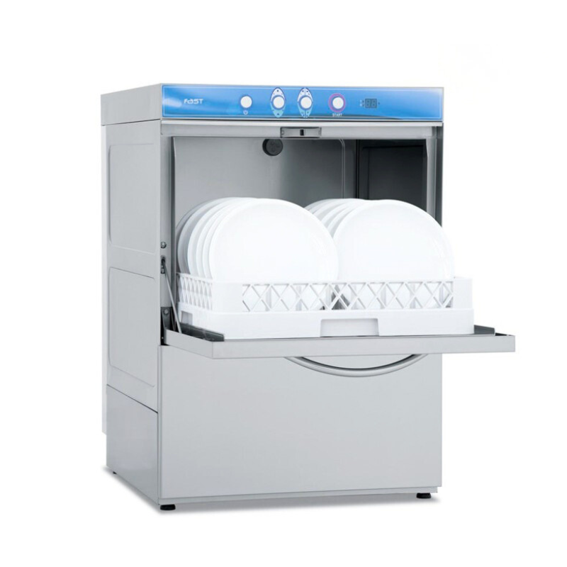 Elettrobar - Lave-vaisselle 20litres avec pompe de vidange - Panier 500 x 500 mm - 3500 W - FAST