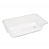 Bac GN plastique - 1/4 GN - Prof 6.5 cm - 26,5 x 16,2 cm - Polycarbonate