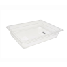 Bac GN plastique - 1/2 GN - Haut 6.5 cm - 32,5 x 26,5 cm - Polycarbonate