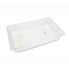 Bac GN plastique - 1/1 GN - Haut 10 cm - 53 x 32,5 cm - Polycarbonate