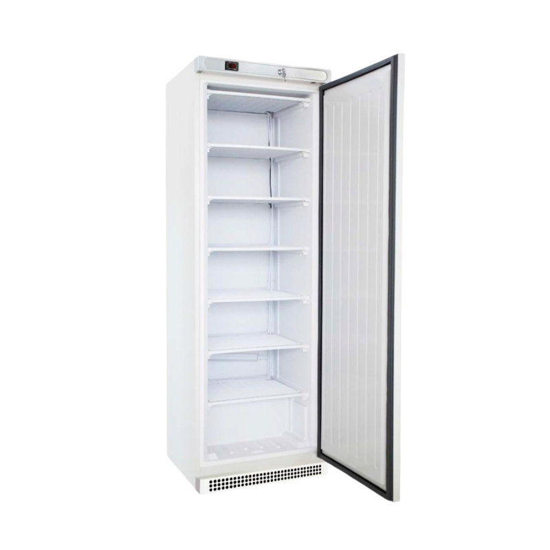 Armoire ventilée -10°/-25°C - 400L - extérieur laqué blanc négative