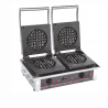 GAUFRIER FORAIN ÉLECTRIQUE DOUBLE - 2 x DIAM 185 MM