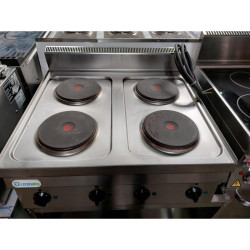 Déstockage - Plaque de cuisson électrique - 4 plaques Ø 180 mm - Gamme 600 - PC70E60