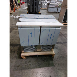 Mini table GN 1/1 - Prof. 700 - 2 portes - 210 L