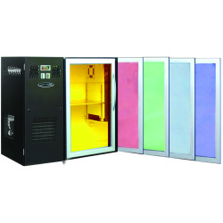 Arrière-bar - Série LEDS - Groupe logé - 2 larges portes vitrées - 323 litres