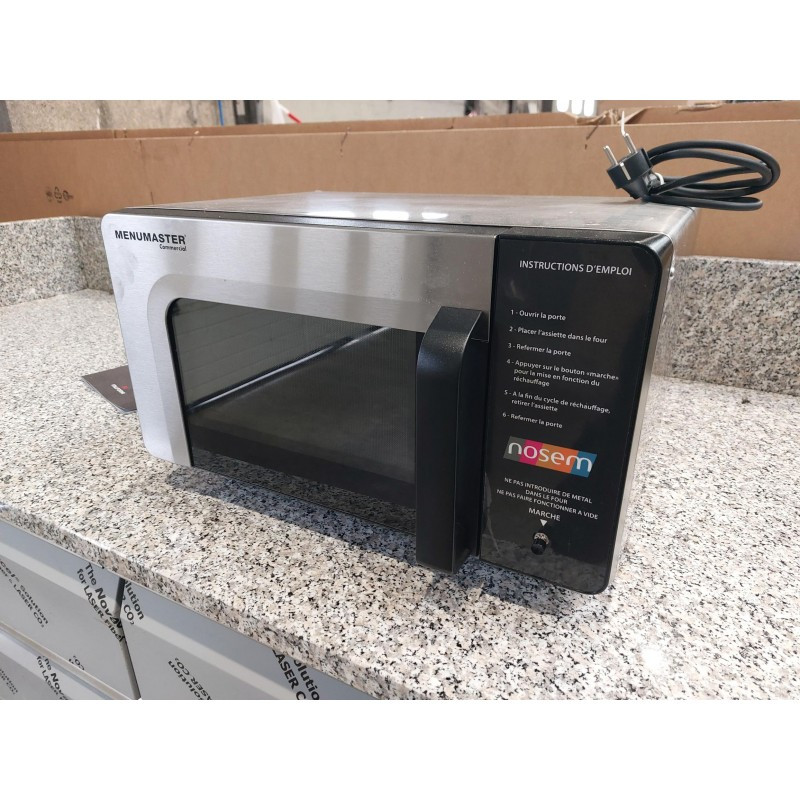 Déstockage - Four micro-onde cafétéria professionnel - 23 L - 1000 W - RMSD510DSELF-2 - Menumaster