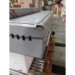 Déstockage - Salamandre gaz traversante - Grille 575 x 400 mm