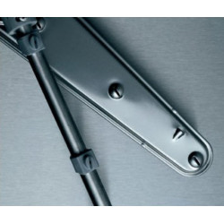 Lave-verres - 8 litres - STEELTECH V1 - Panier 390 x 390 mm - Sans adoucisseur - STEEL340V1 - COLGED