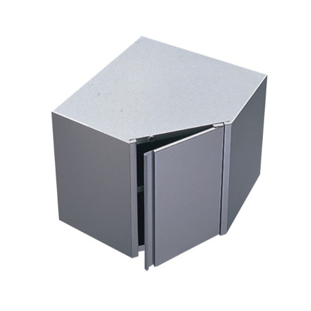 Armoire suspendue en coin - 1 porte battante - Hauteur 600 mm - AMC400T - Nosem