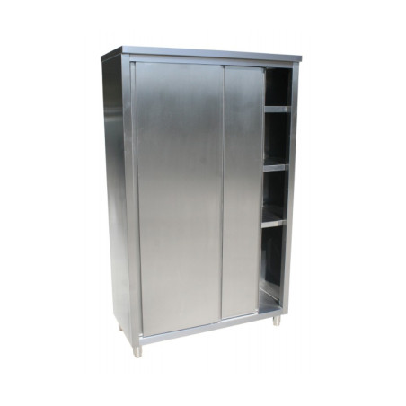 Armoire haute en inox - Hauteur 2000 mm - Profondeur 500 mm - Longueur 1400 mm - AH2014T