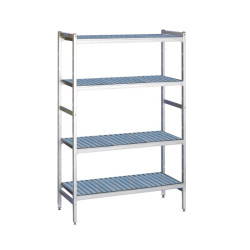 Nosem - Rayonnage duralinox 3 niveaux - Prof. 560 mm x Larg. 1497 mm - RP149753