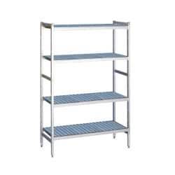 Nosem - Rayonnage duralinox 3 niveaux - Prof. 360 mm x Larg. 1827 mm - RP182733