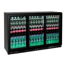 Refroidisseur de bouteilles, 3 portes coulissantes, 343 litres