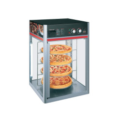 Vitrine chauffante à poser, 4 grilles rotatives