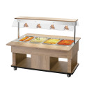 BARTSCHER - Chariot buffet chaud Kids 4 x 1/1 GN