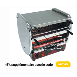 SOFRACA - TOASTER MULTIFONCTION JUNIOR AVEC REGULATEUR - 2 NIVEAUX - 230 V - 4000 WATTS