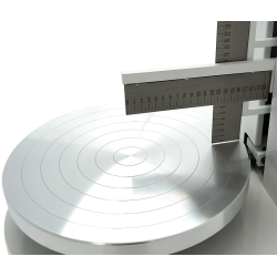 Machine à décorer les gâteaux - Ø 35 cm - blanc