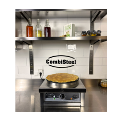 COMBISTEEL - Plaque à crêpes électrique GM - Ø40cm - 3000 w