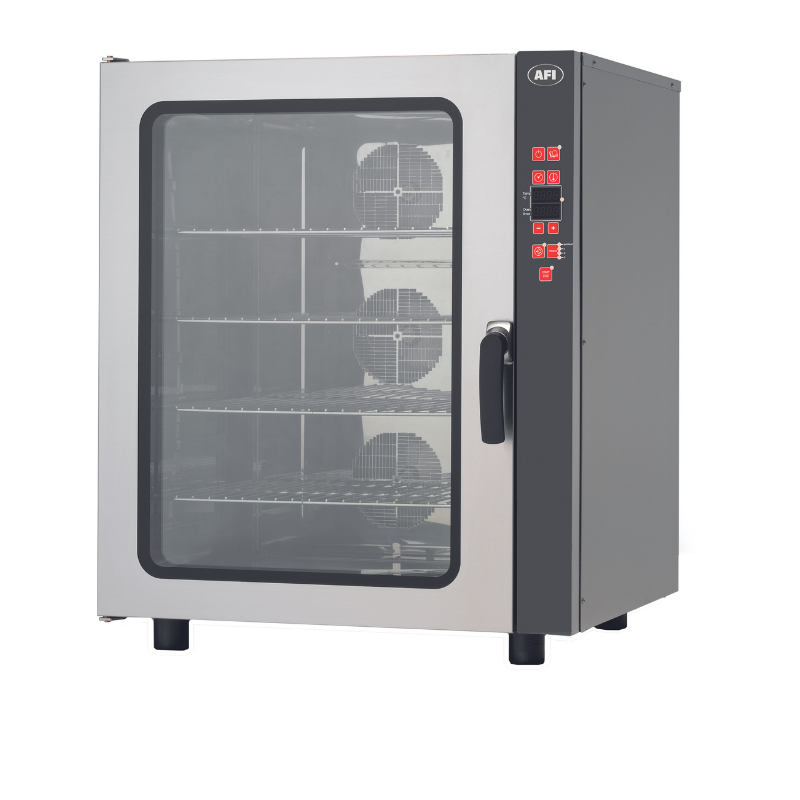 AFI - FOURS À CONVECTION AVEC HUMIDIFICATEUR -PROGRAMMABLE- 10 NIVEAUX