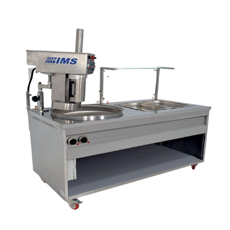 DIRMAK - Friteuse à churros et beignets sur pieds 12 litres + MULTI BAC GN GAZ