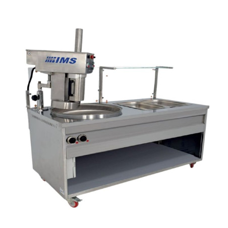 DIRMAK - Friteuse à churros et beignets sur pieds 12 litres + MULTI BAC GN GAZ