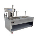 DIRMAK - Friteuse à churros et beignets sur pieds 12 litres + 2 BACS GN 1/1 GAZ