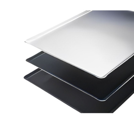 SASA -  Plaques à bords 45° pâtissières - 60x80 non perforées avec revêtement INFINIUM 306