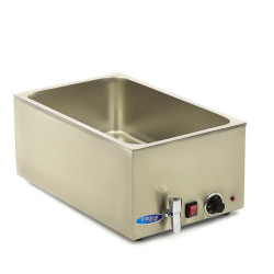 MAXIMA - Bain Marie - avec robinet de vidange - 2 x GN1/2  230 V