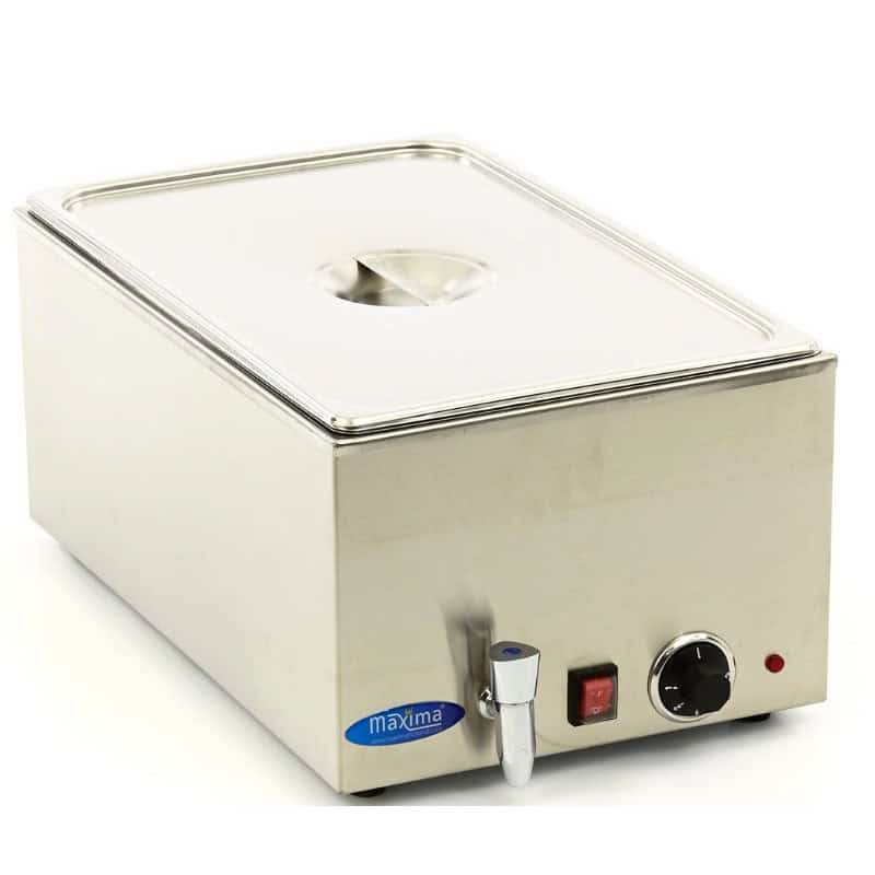 MAXIMA - Bain Marie - avec robinet de vidange - 1 x GN1/1 230 V