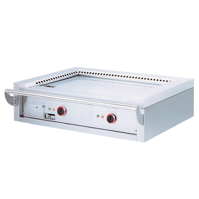 DIAMOND - Plaque "Teppanyaki " électrique 2 zones x 5,85 kW de table