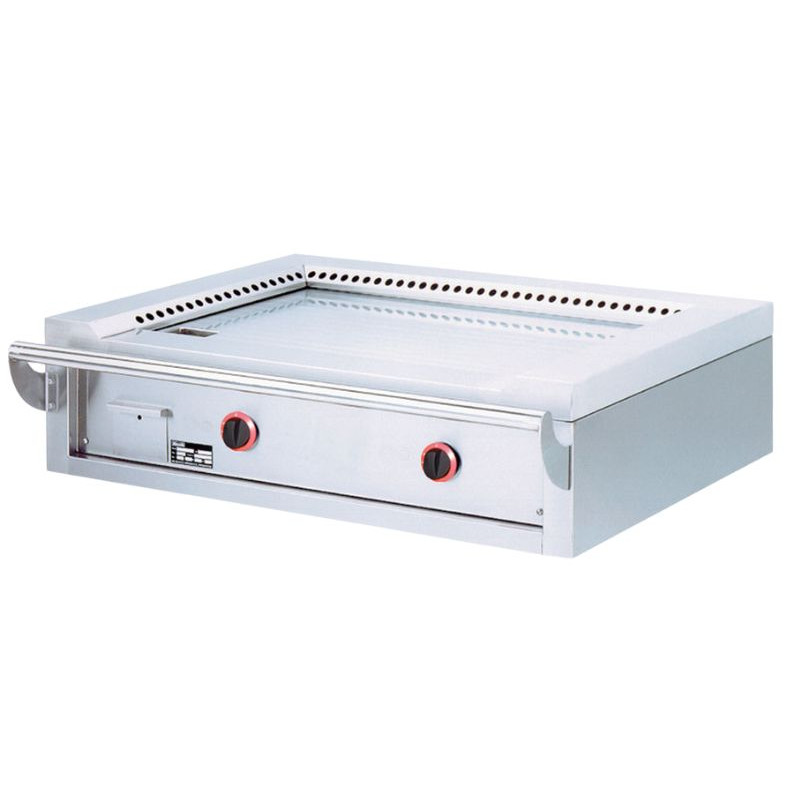 DIAMOND - Plaque "Teppanyaki" gaz 2 zones x 7 kW de table