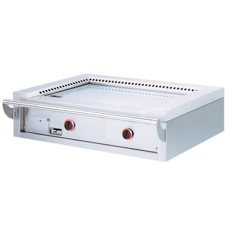 DIAMOND - Plaque "Teppanyaki" gaz 2 zones x 7 kW de table