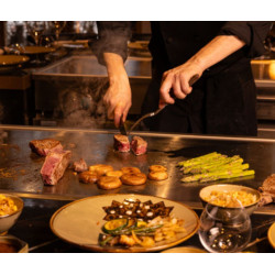 DIAMOND - Plaque "Teppanyaki " électrique 2 zones x 3,15 kW de table