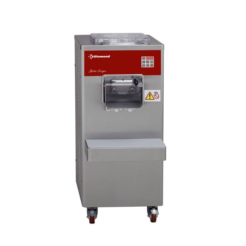 Hauteur : 110
Poids : 184
Puissance (W) : 3500
Durée du cycle: 8/12 min.
Production horaire: 50 litres.