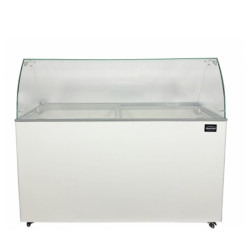 COMBISTEEL - Vitrine à crème glacée CORSICA 355 litres bac - 8X5 LTR